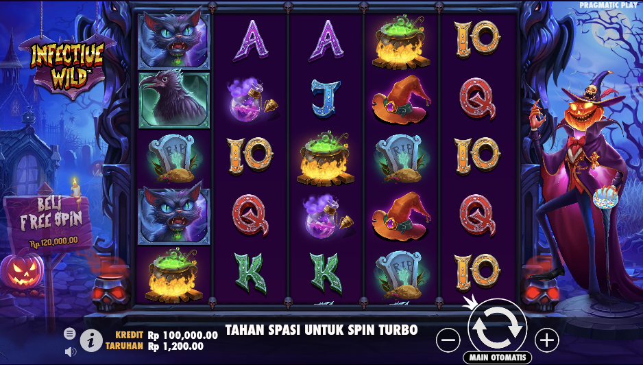 Main Slot Gratis Infective Wild