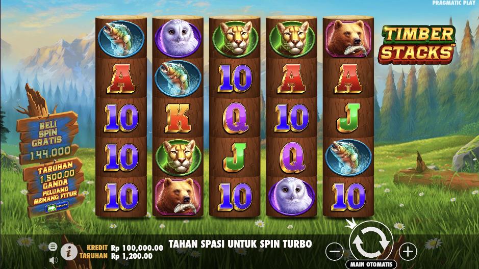 Main Slot Gratis Timber Stacks