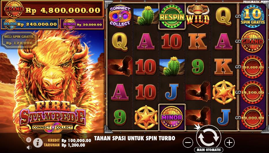 Main Slot Gratis Fire Stampede