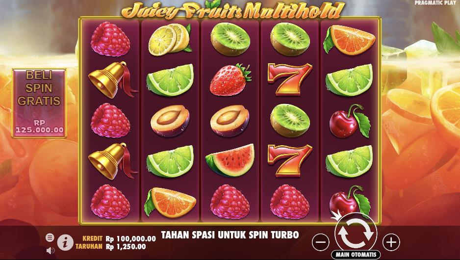 Main Slot Gratis Juicy Fruits Multihold