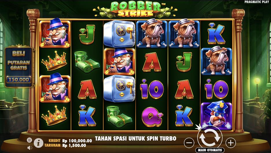 Main Slot Robber Strike