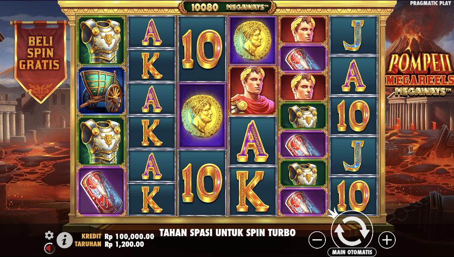 Main Slot Pompeii Megareels Megaways