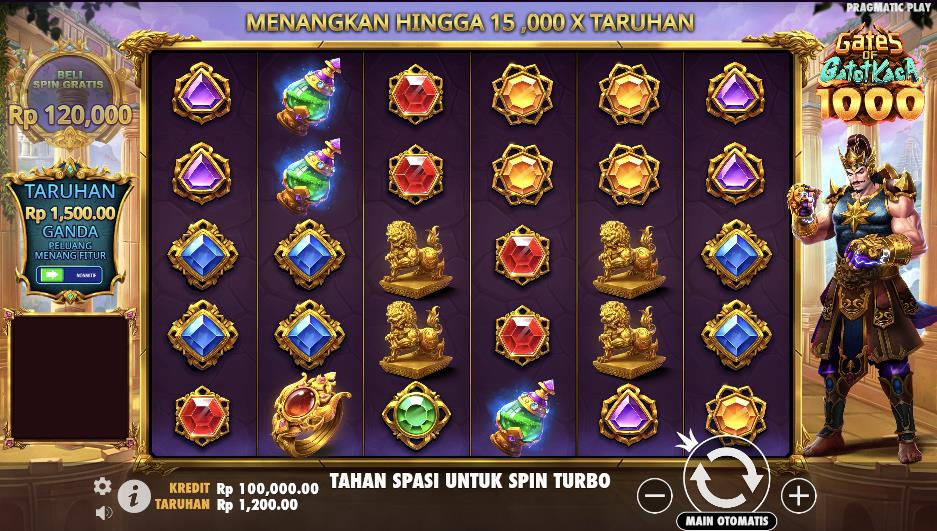 Main Slot Gratis Gates Of Gatotkaca 1000