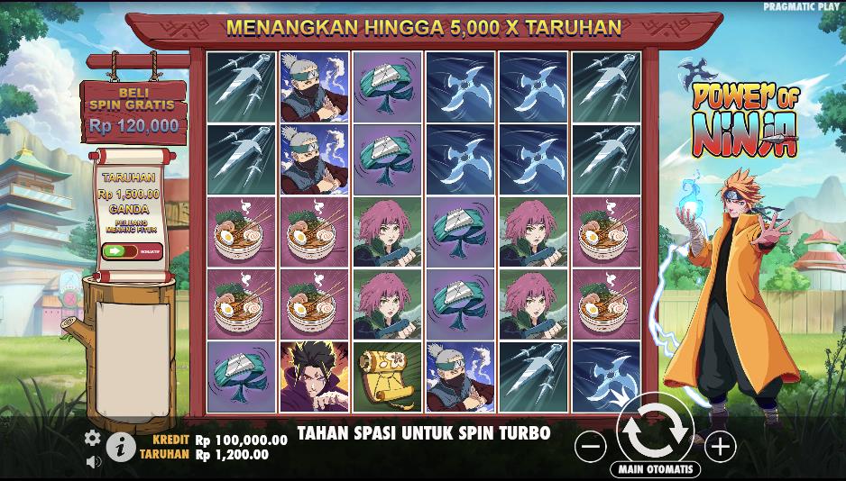 Main Slot Gratis Power Of Ninja