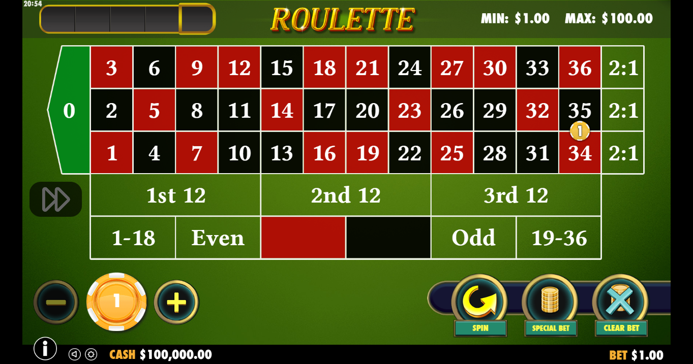 Main Slot Roulette